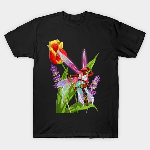 Rain faerie T-Shirt by iisjah